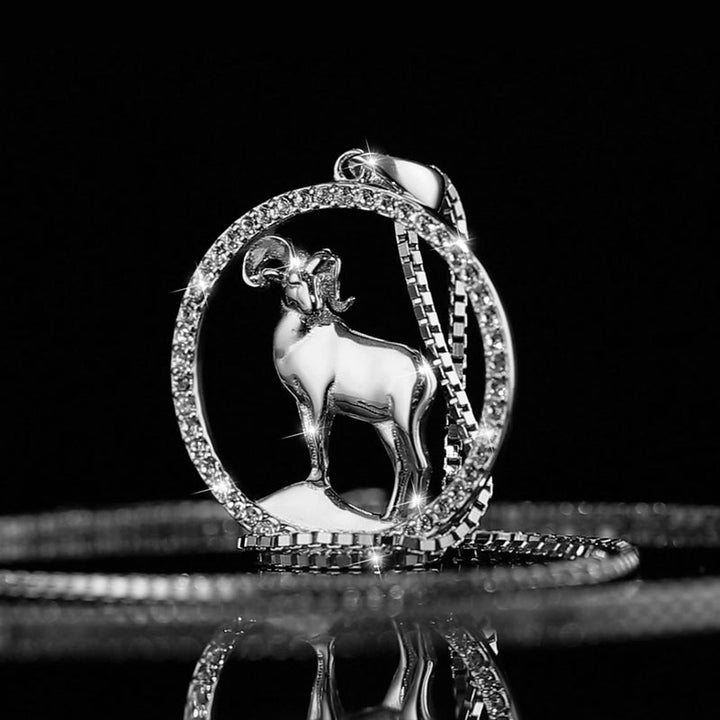 Halskette Widder Silber Shine PAVELS