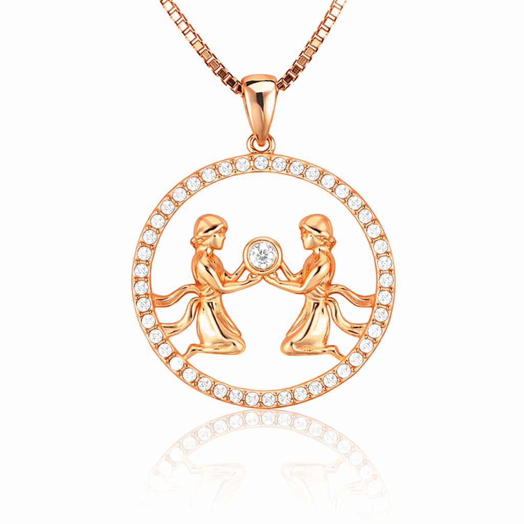 Halskette Sternzeichen Roségold Shine PAVELS