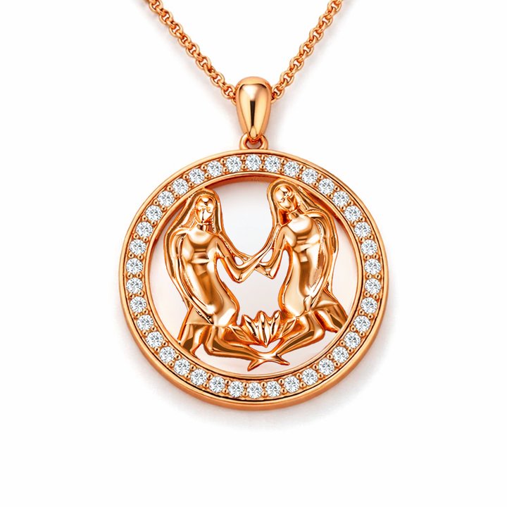 Halskette Sternzeichen Roségold Eclipse PAVELS