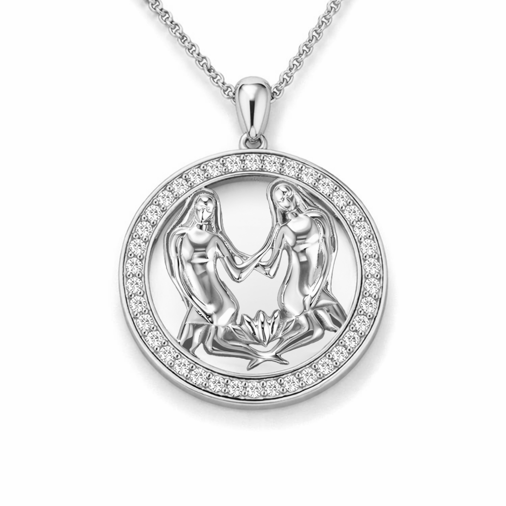 Halskette Sternzeichen Silber Eclipse PAVELS