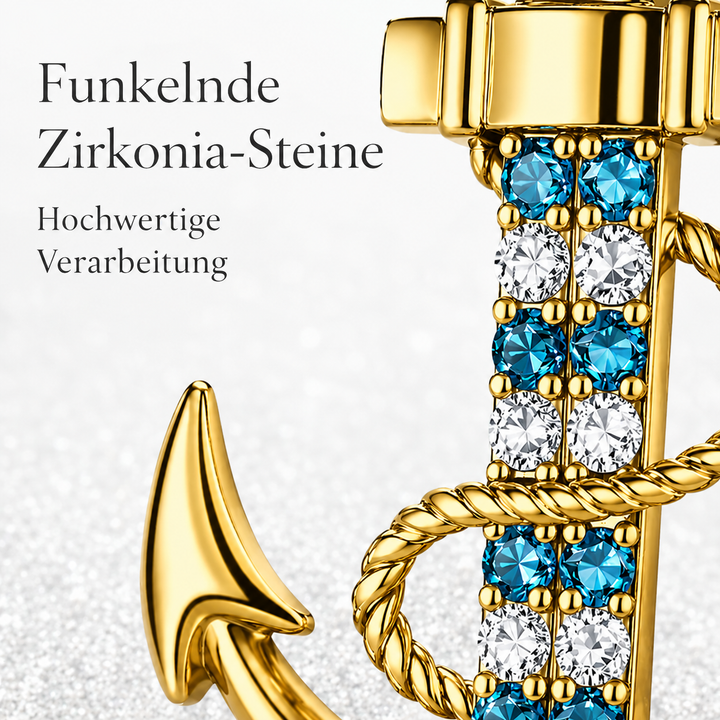 Schmuckset Anker Gold PAVELS