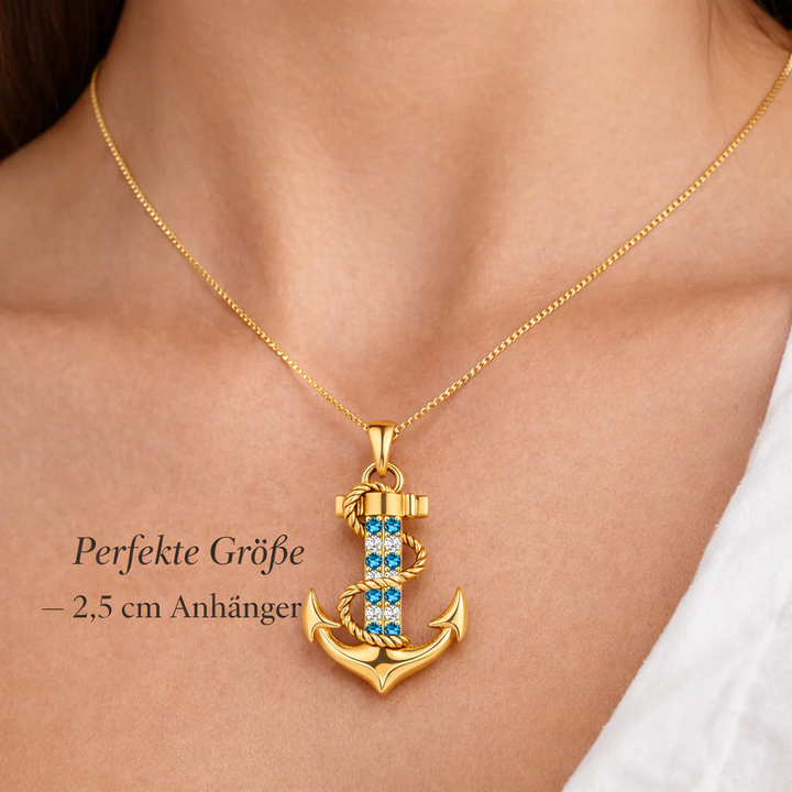 Halskette Anker Gold PAVELS