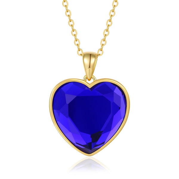 Heart of the Ocean Gold Necklace