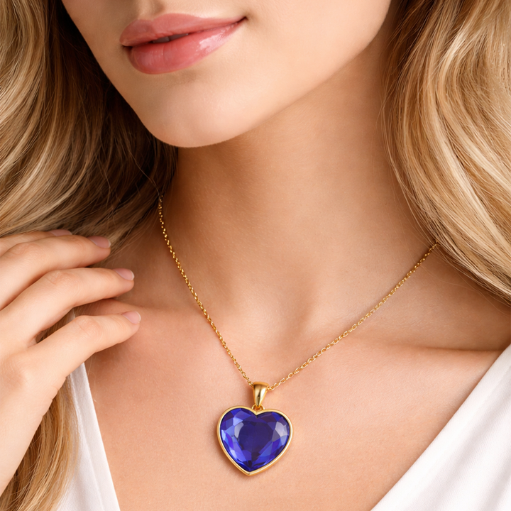 Halskette Herz des Ozeans Gold PAVELS