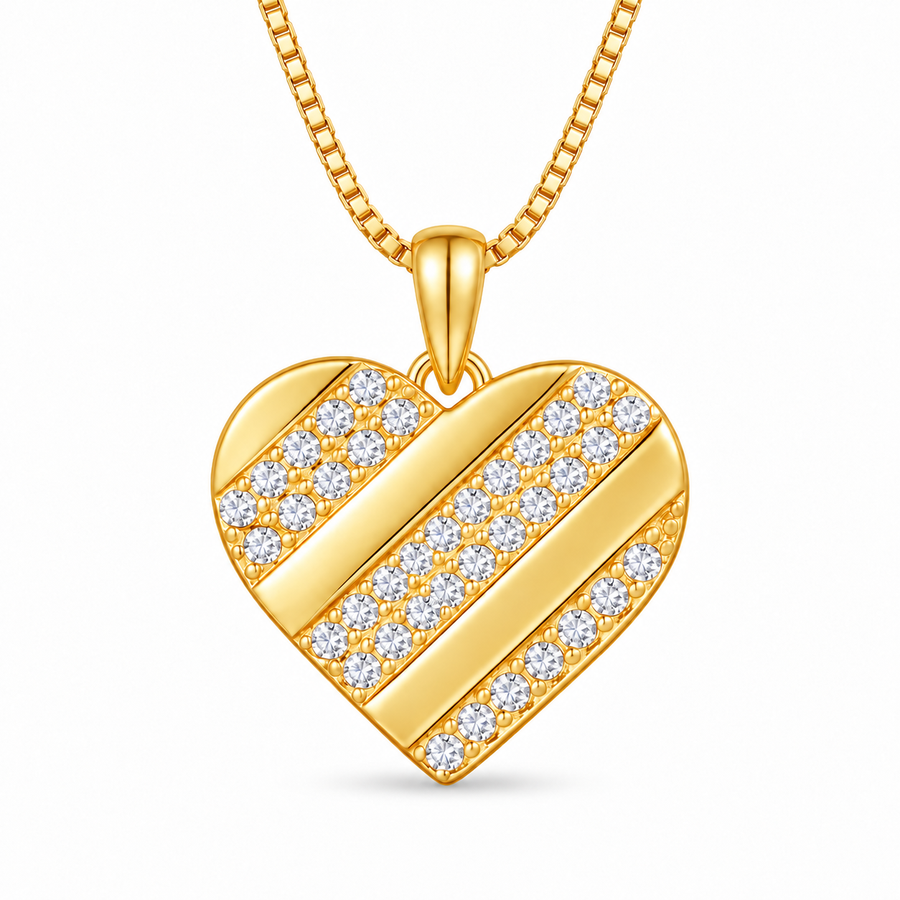 Halskette Heart Gold