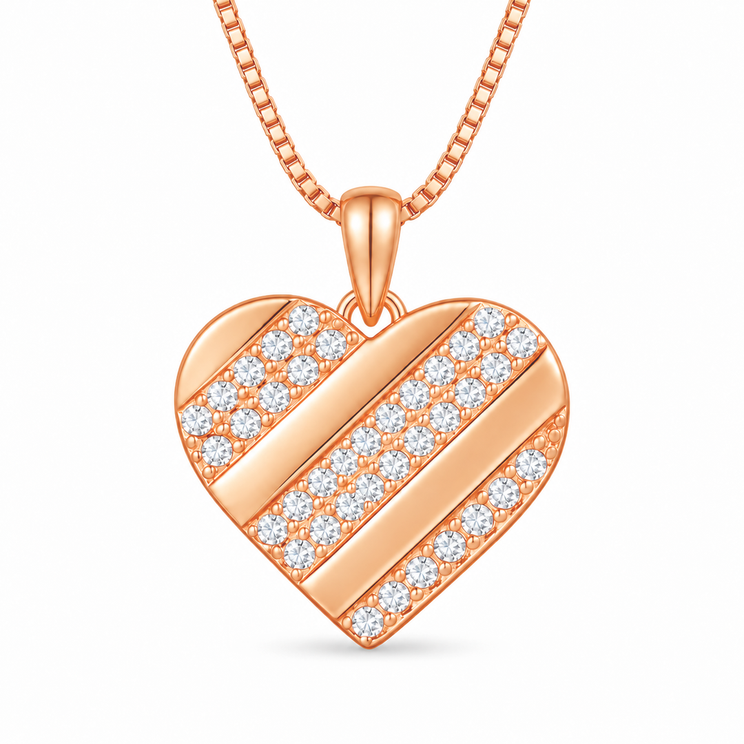 Halskette Heart Roségold PAVELS