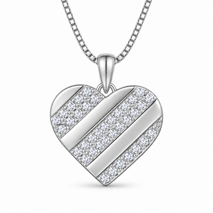 Halskette Heart Silber PAVELS
