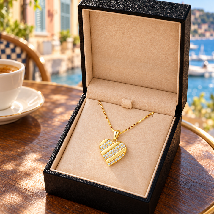 Halskette Heart Gold PAVELS