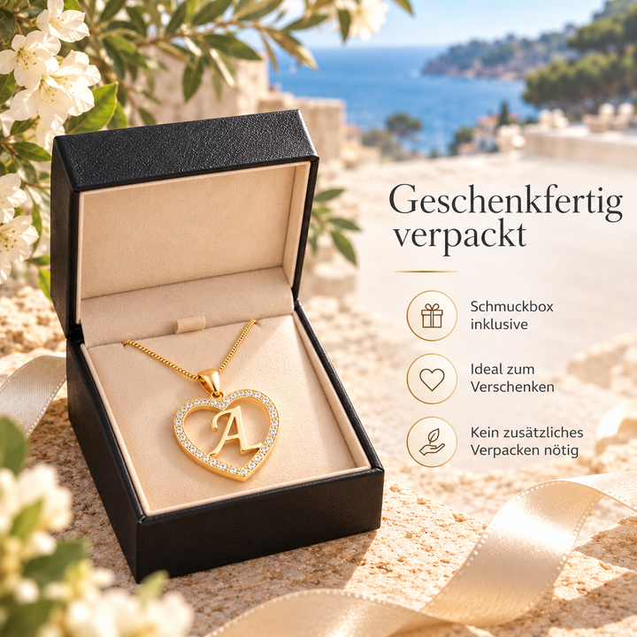 Halskette Buchstabe Gold PAVELS