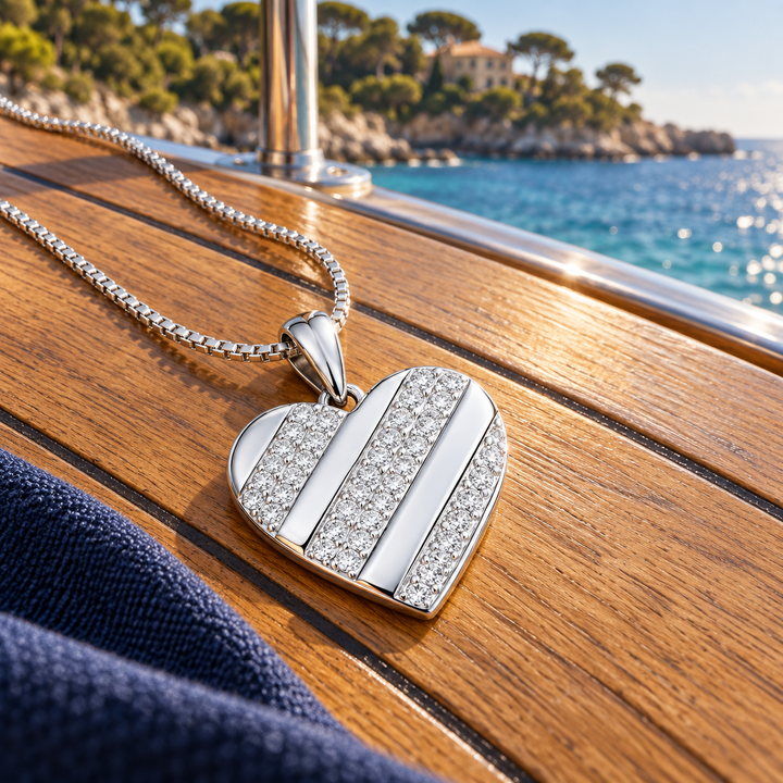 Halskette Heart Silber PAVELS