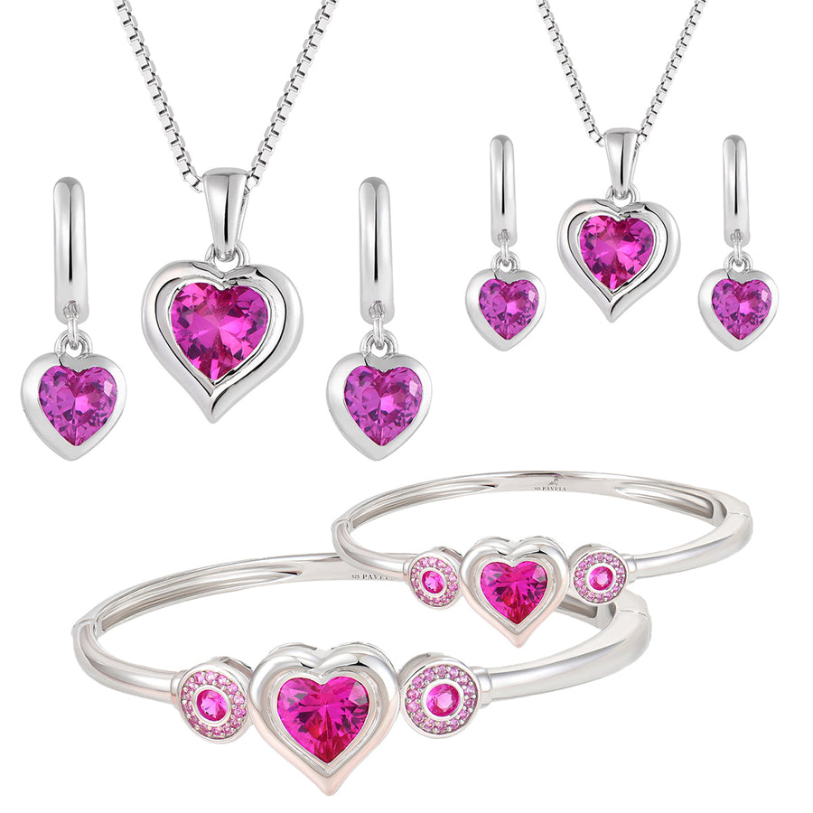 Schmuckset Unzertrennlich für Damen und Kinder
