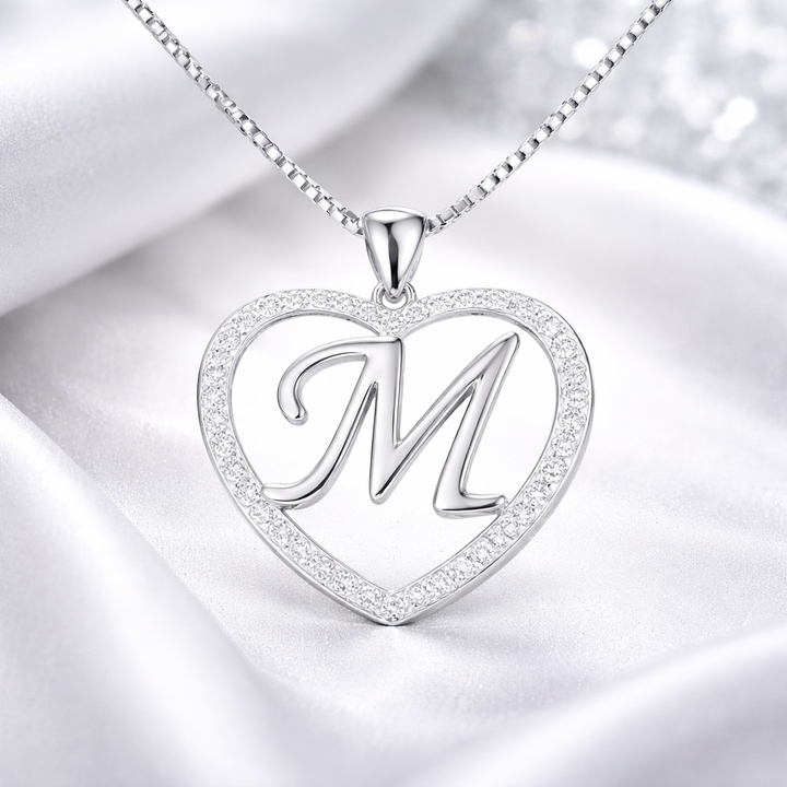 Halskette Buchstabe Silber PAVELS