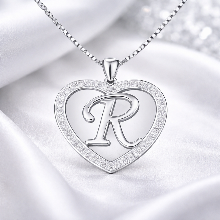 Halskette Buchstabe Silber PAVELS